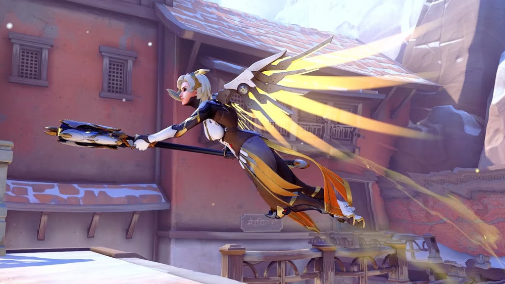 Tricky Mercy move in Overwatch 2: Guardian Angel exploit keeps players on their toes